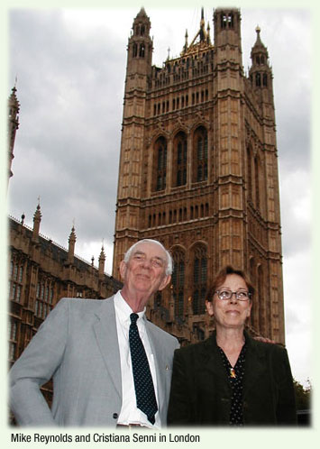 Mike Reynolds and Cristiana Senni in London